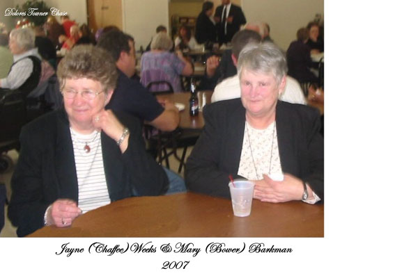 Jayne (Chaffee) Weeks & Mary Bower Barkman