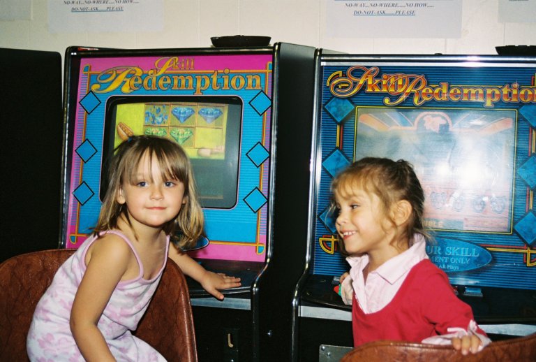 20_Gracie on right (great granddaughter) & Friend